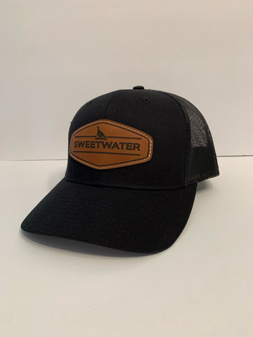 Black/Brown Leather Patch