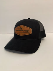 Black/Brown Leather Patch