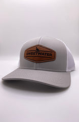 Gainsboro Gray/Brown Leather Patch